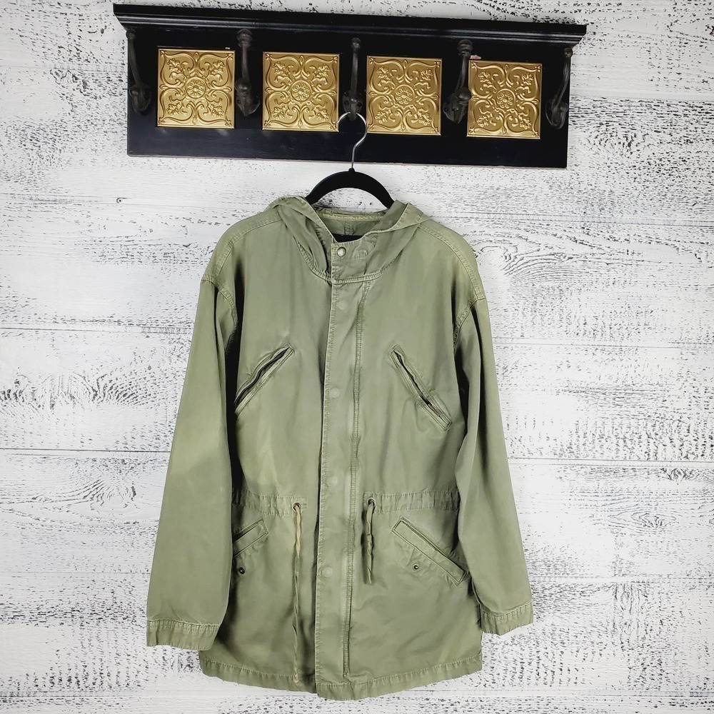 American Eagle Utility Jacket Small | Gorpcore Military Aesthetic Green Coat